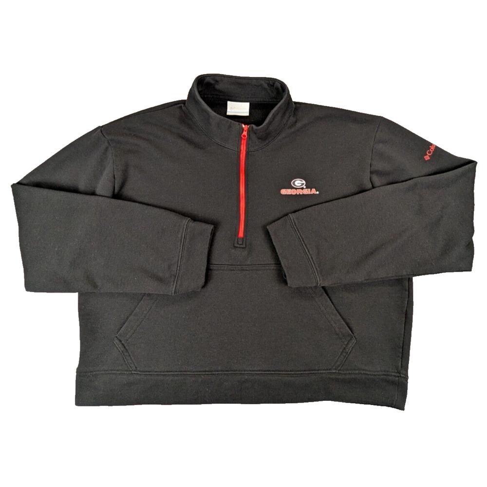 Columbia Black and Red Sweatshirt